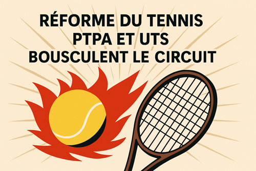 Réforme du tennis : PTPA et UTS bousculent le circuit
